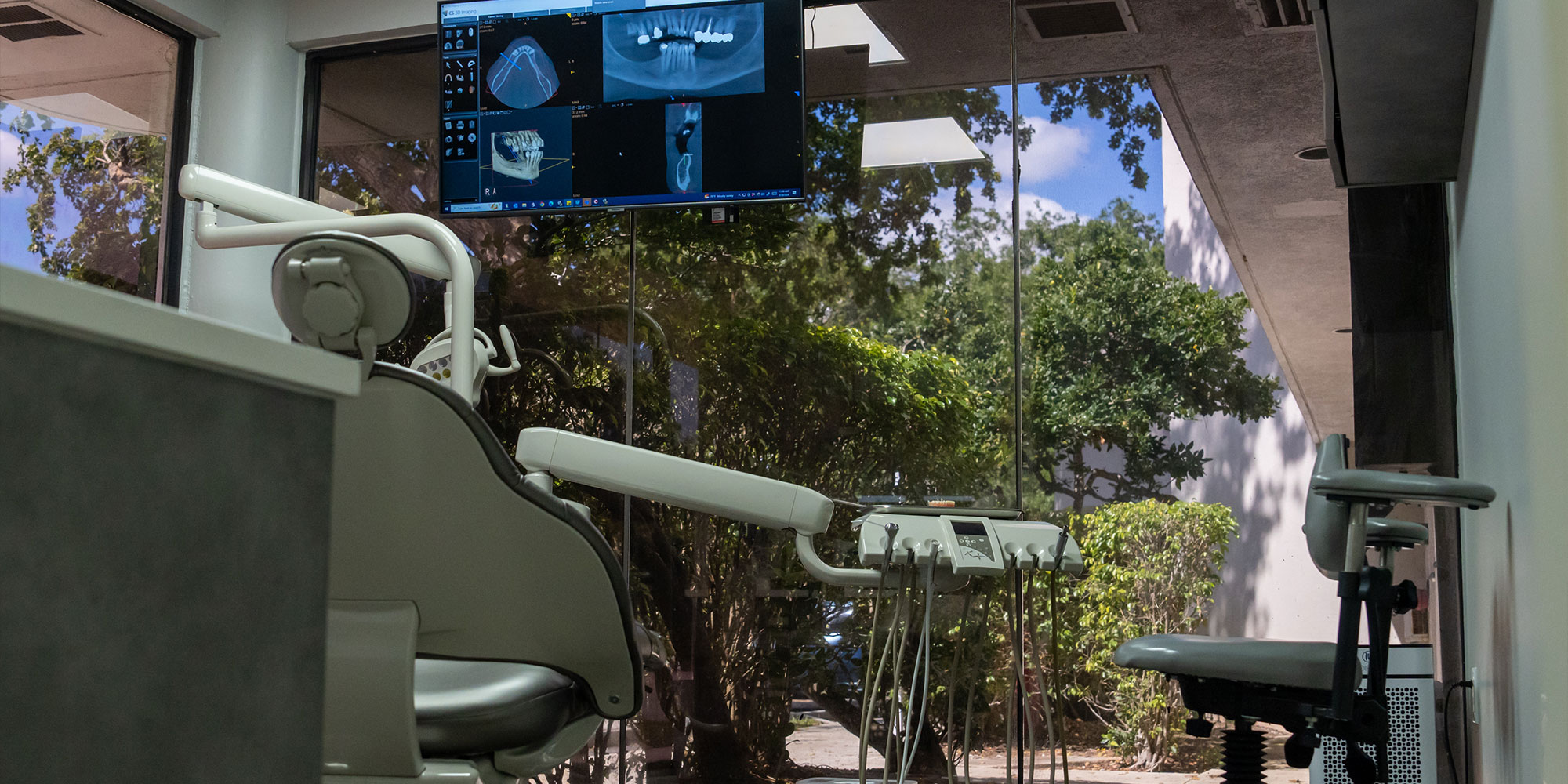 inside look of the dental procedure room
